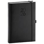 Daily diary 2026 A5 Aprint Top - black