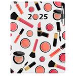 Kalendarz książkowy DESIGN tygodniowy A4 2025 polski - Make up 