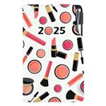 Kalendarz książkowy DESIGN tygodniowy kieszonkowy 2025 polski - Make up 