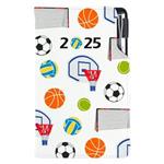 Kalendarz książkowy DESIGN tygodniowy kieszonkowy 2025 polski - Sport 
