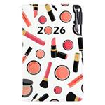 Kalendarz książkowy DESIGN tygodniowy kieszonkowy 2026 polski - Make up 