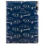 Notes DESIGN A4 liniowany - granatowy - Mustang 