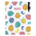 Notes DESIGN B5 liniowany - Liście 