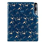 Notes DESIGN B6 liniowany - granatowy - fryzjer  