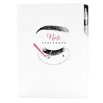Notes KOSMETYCZNY Eyelashes - DESIGN A4 kratkowany 