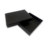 Pudełko z wiekiem czarne 160 x 220 mm 