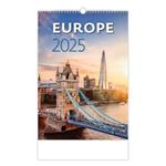 Ścienny Kalendarz 2025 - Europe 