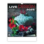 Ścienny Kalendarz 2025 - Live Design 