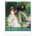 Ścienny Kalendarz 2026 - Impressionism 