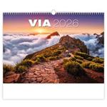 Ścienny Kalendarz 2026 - Via 