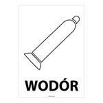 WODÓR,  płyta PVC 2 mm, 148x210 mm